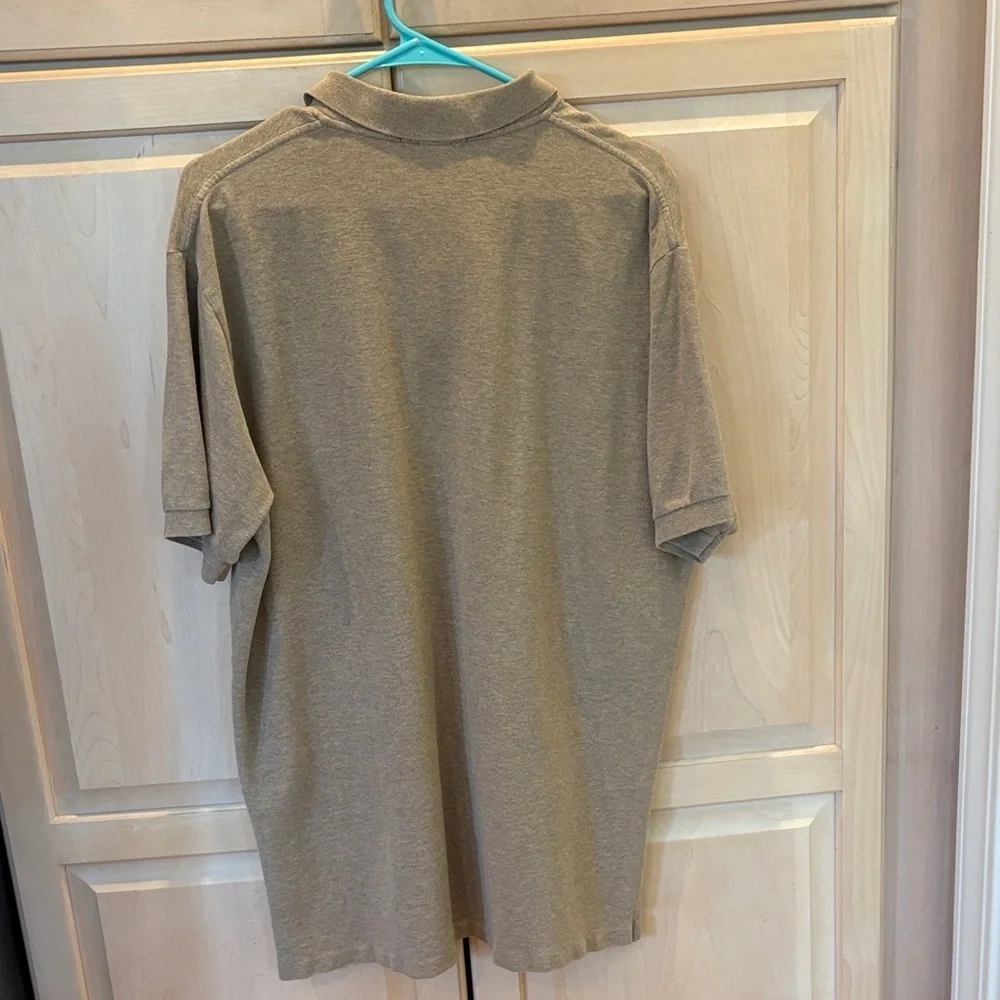 Polo by Ralph Lauren Men's Tan Polo Shirt Size XL 100% Cotton